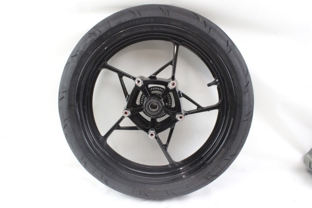 KAWASAKI NINJA 650 410730702QT CERCHIO RUOTA ANTERIORE 17X3.50 EX650KA2 17 - 19 FRONT WHEEL CON AMMACCATURA