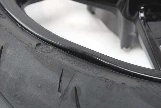 KAWASAKI NINJA 650 410730702QT CERCHIO RUOTA ANTERIORE 17X3.50 EX650KA2 17 - 19 FRONT WHEEL CON AMMACCATURA
