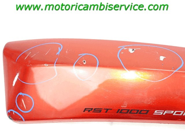 CARENA POSTERIORE SELLA DESTRA APRILIA RST 1000 FUTURA 2001 - 2004 AP8158190 REAR RIGHT SADDLE FAIRING STRISCIATA